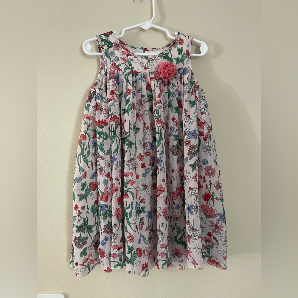 H&M flowery, flow dress